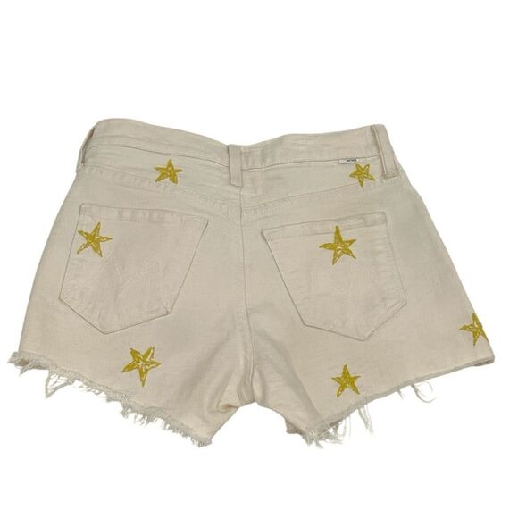 Mother Superior The Tomcat Kick Fray Shorts in Shoot for the Stars Size 25 - Picture 8 of 9